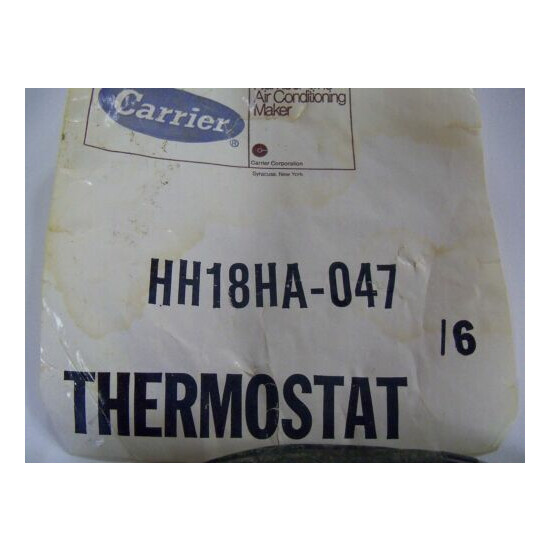 HH18HA-047 Carrier Thermostat image {3}