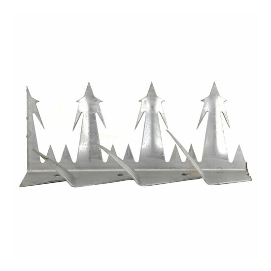 [ Free Shipping ] Stainless Steel Security Wall Anti Climb Fencing Spikes Type1 image {3}