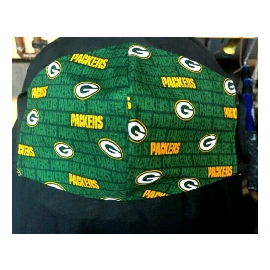 ***Green Bay Packers*** Cotton Face mask (handmade) image {1}