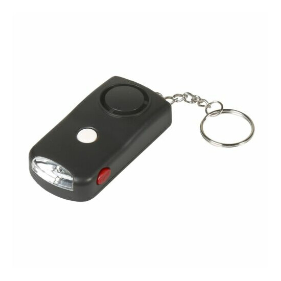 FORTUNE 8 Alarm Keychain Personal Safety Panic Button, Loud 120 Decibel Alarm image {1}