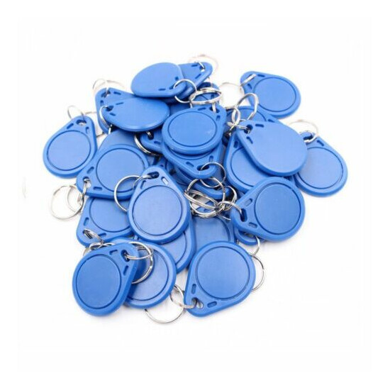 50PCS 13.56MHz IC Keyfobs Key tag for Access Control UID is Not Changeable image {1}
