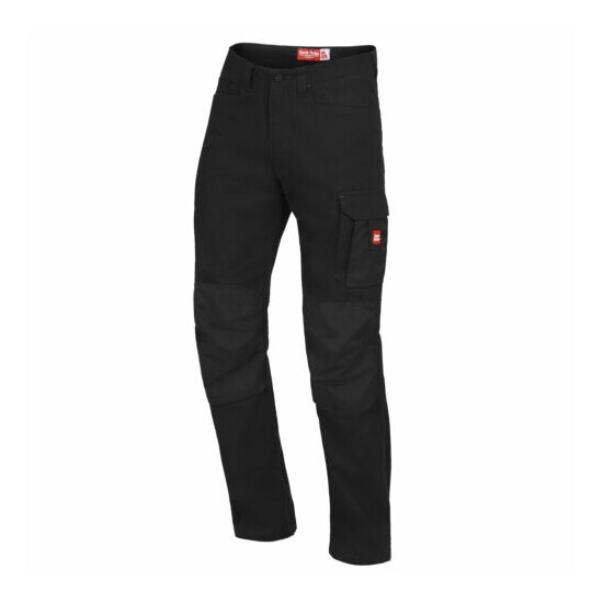 Hard Yakka CARGO PANTS Left Pocket, Relaxed Fit BLACK- Size 77R, 82R, 87R Or 92R image {5}
