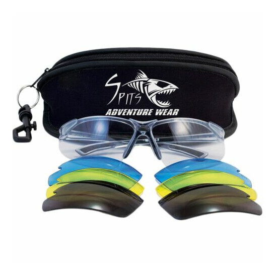 Thresher Running/Cycling Safety Glasses Z87.1 Sunglasses Lens Kit image {1}