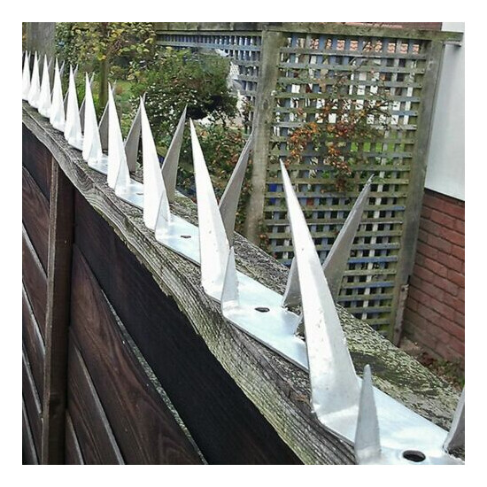 [ Free Shipping ] Galvanized Security Wall Anti Climb Fencing Spikes Type2  image {2}
