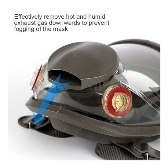 Full Face Cover Suit Painting Spraying Gas Cover for 6800 Facepiece Respirator image {5}