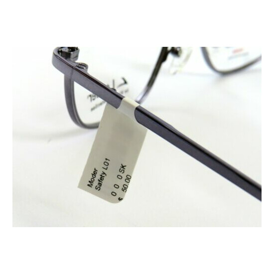 Hilco OnGuard Safety Glasses Frames OG 071P GUNM w/Side Shields, 54-18-140, NOS Thumb {6}