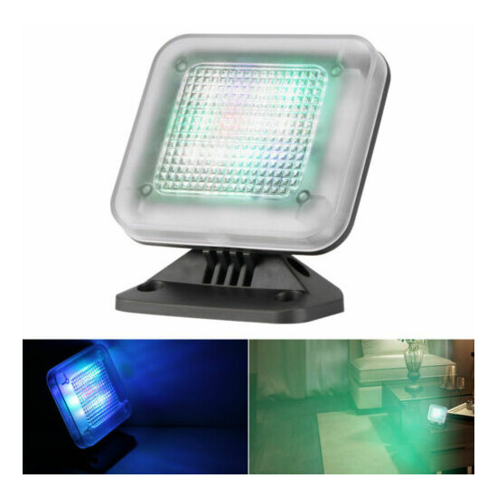 Fake TV Light Home Security Anti-Burglar Theft Deterrent LED Dummy Sensor Light image {1}