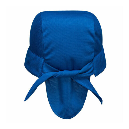 NEW Portwest CV04 Cooling Headband Blue One Size LIGHTWEIGHT CV04 50+UPF image {4}