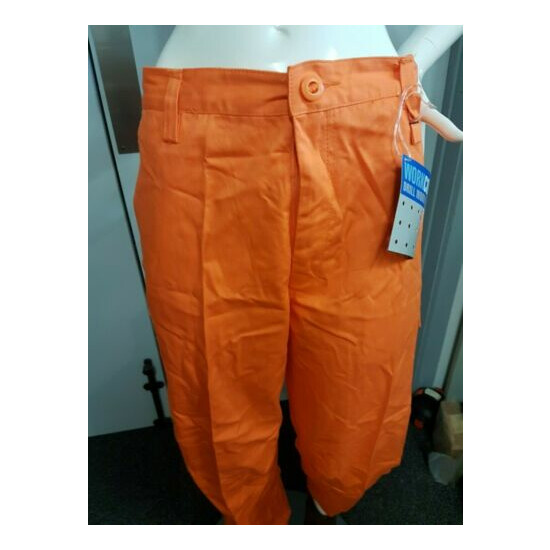 King Gee Work Cool Drill Pants - Size 87R plain - K13800 ORA Orange - New image {3}