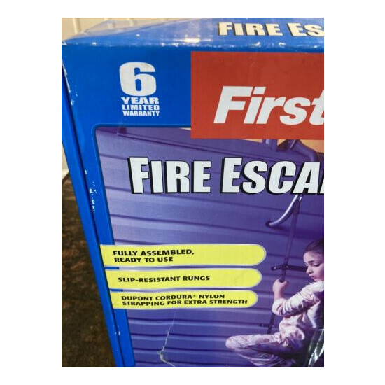 First Alert 14' Two Story Fire Escape Ladder (Open Box)good for Apartment Bldg.  image {2}