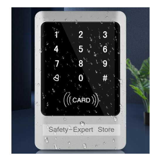 IP68 Waterproof Touch RFID Card&Password Door Access Control Keypad+Wiegand26 image {1}