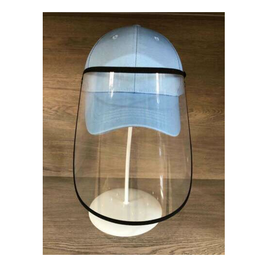 Full Face Cover Hat Golf Cap Protective Sport Sun Shield Sneeze Guard Visor image {4}