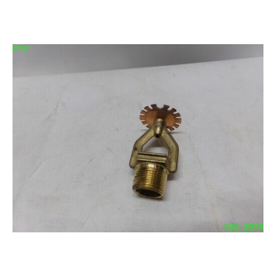 Brass Pendent Quick Response Sprinkler Heads 1/2 NPT, 155*F