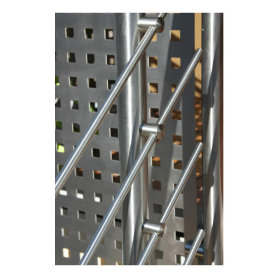 Stainless Steel Railing System Railing Posts Handrail v2a Balcony Railing Staircase image {2}