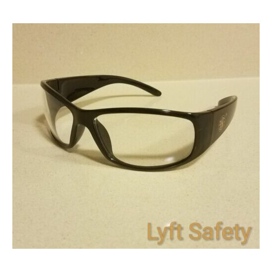 Smith & Wesson Elite Black Clear Anti-Fog Safety Glasses Eye Protection 2-Pair  image {1}