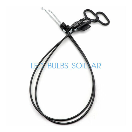 2Pcs Sofa Recliner Cables Recliner Release Pull Cables D-Ring Handle Replacement image {4}