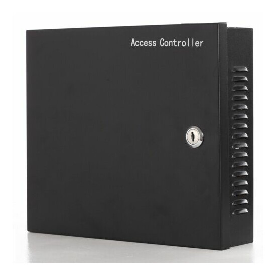 1 Door Access Control Panel Board w/ Power Supply Box Ethernet TCP/IP Door Locks image {3}