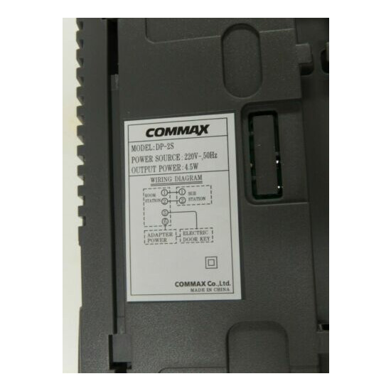 Commax Audio Intercom Kit DP-2S/DR-201D for AC220V (European version) image {3}