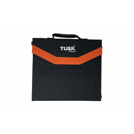 Tusk Power SunPro 80W Portable Solar Panel, Foldable, Lightweight with Kickstand image {1}