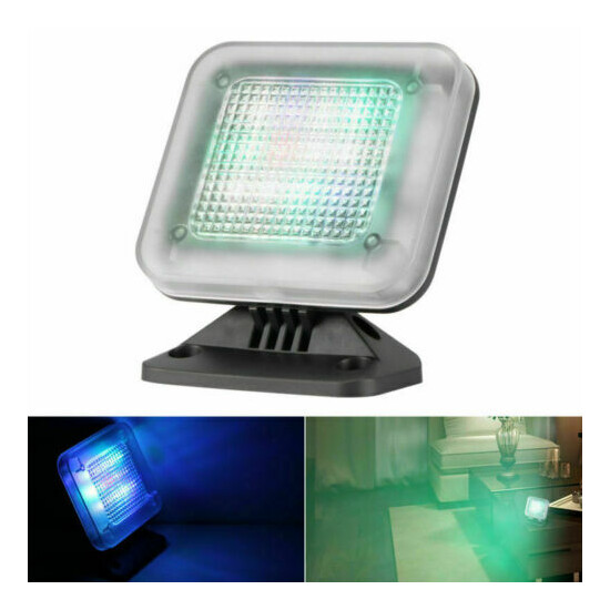 LED Fake TV Light Home Security Simulator Burglar Intruder Thief Deterrent image {1}