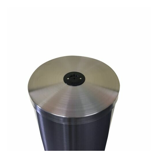 Stainless Steel Wipes Dispenser with Trash Can image {3}