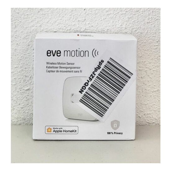 Eve Motion Apple HomeKit Smart Home Motion Sensor for Triggering Accessories  image {1}
