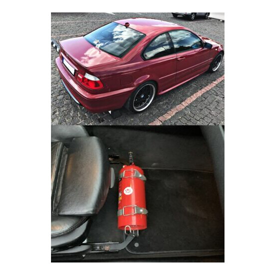 BMW 3 series E46 M3 F4 Fabrication Fire extinguisher mount holder bracket Thumb {1}