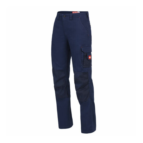 Hard Yakka LADIES CARGO PANT Relaxed Fit NAVY *Aust Brand- Size 8, 10, 12 Or 14 image {4}
