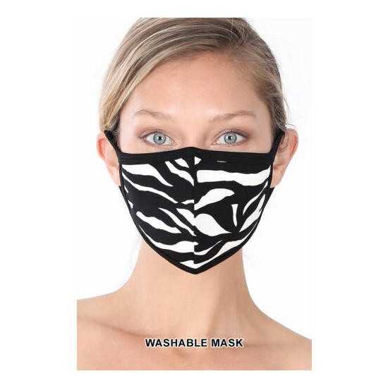 Face Mask Cover Washable Reusable Soft Breathable Cotton *USA* Buy 2 Get 1 Free image {2}
