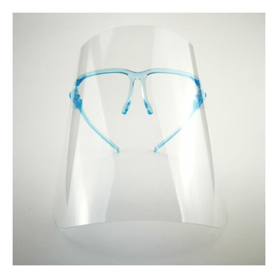 [25-50-100 PACK] Adult Anti-Fog Clear Safety Glasses Face Mask Shield Protection image {14}