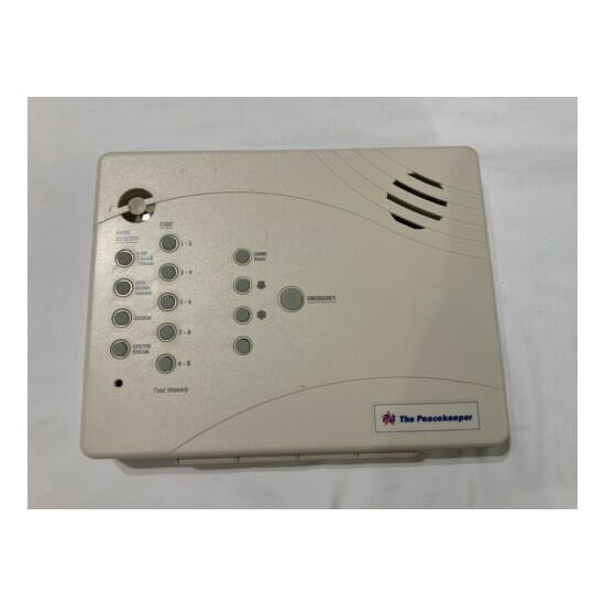 60-776 Household Fire and Burglary Warning System Control Unit  image {1}