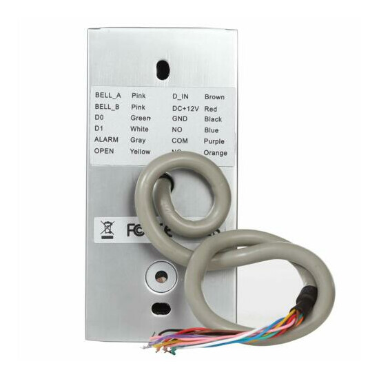 Metal RFID Reader Access Control Security System Keypad ID Card & Magnetic Lock image {3}
