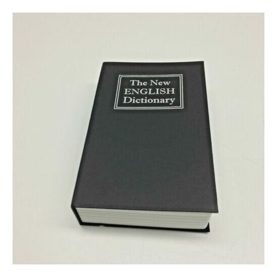 Book safe with combination lock - The New English Dictionary image {1}