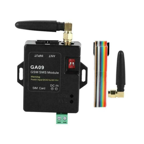 GA09 Wireless GSM Alarm 8 Channel Door Window Sensor SMS Calling Alert DC6V image {4}