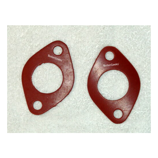 (12) Taco circulator flange gaskets with nuts & bolts / B&G / TACO image {2}