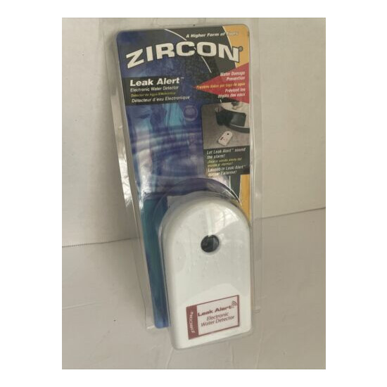 Zircon Electronic Water Detector Leak Alert Sensor Alarm image {1}