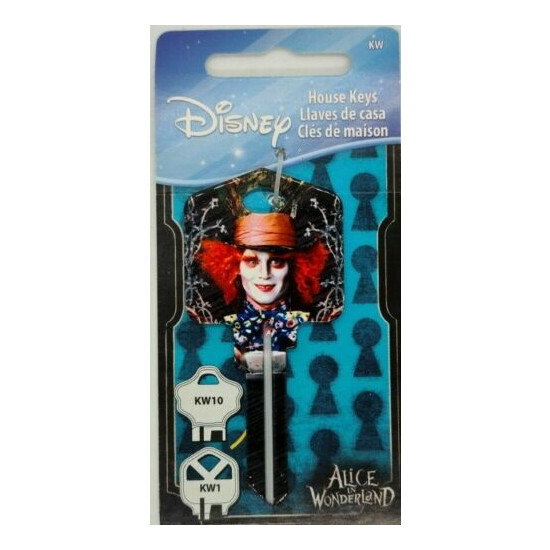 Disney Mad Hatter House Key Blank - Collectable Key - Alice in Wonderland image {1}