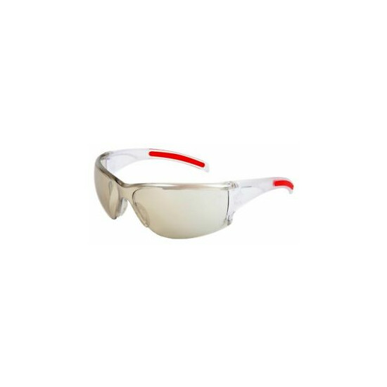 MCR Safety HK119 HK1 Series Clear Safety Glasses Indoor Outdoor Mirror Lens Soft image {1}