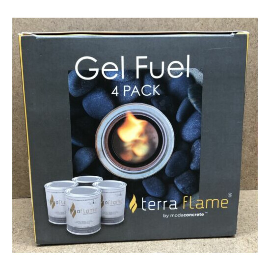 Terra Flame- Gel Fuel 4 Pack Brand New In the Box image {3}