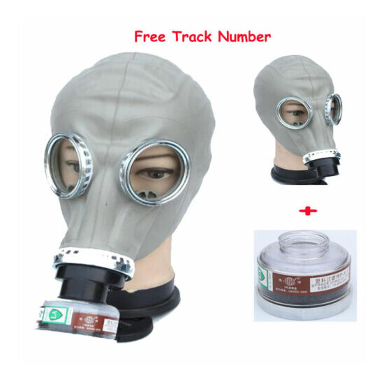 2in1 Safety Paint Spraying Military soviet russian Full Face gas mask Respirator image {1}