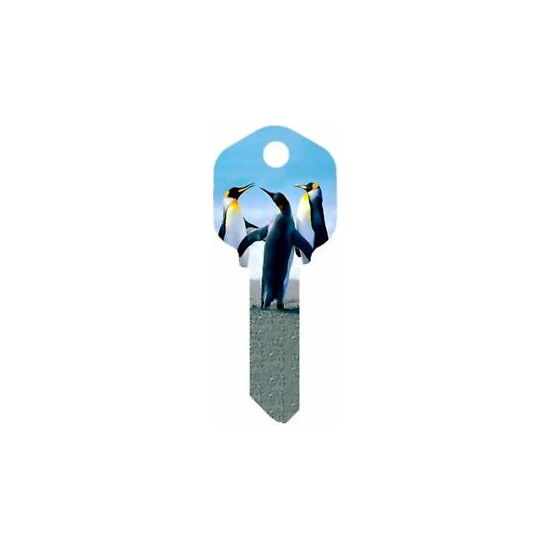 Penguins House Key Blank - Animals - Keys - Locks - KW1 image {1}