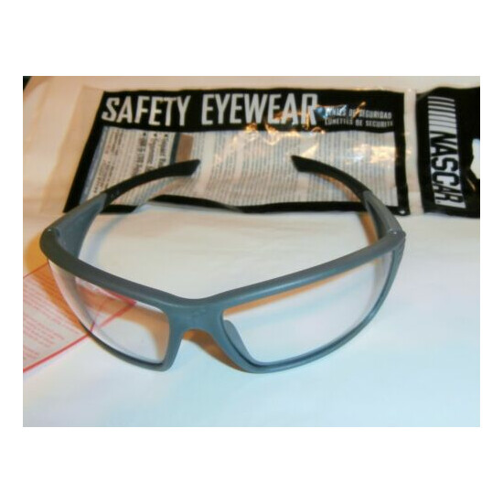 SAFETY Glasses EYEWEAR NASCAR Style 460 by Encon Safety Products Grey Frame New image {3}