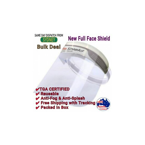 Full Clear Face Shield Mask Protective Film Shields Visor Safety Cover Anti-Fog image {1}