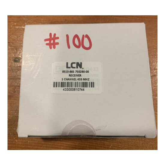 NEW LCN - Wireless Receiver 1 Channel 8310-865 10RD433 FREE SHIPPING  image {3}