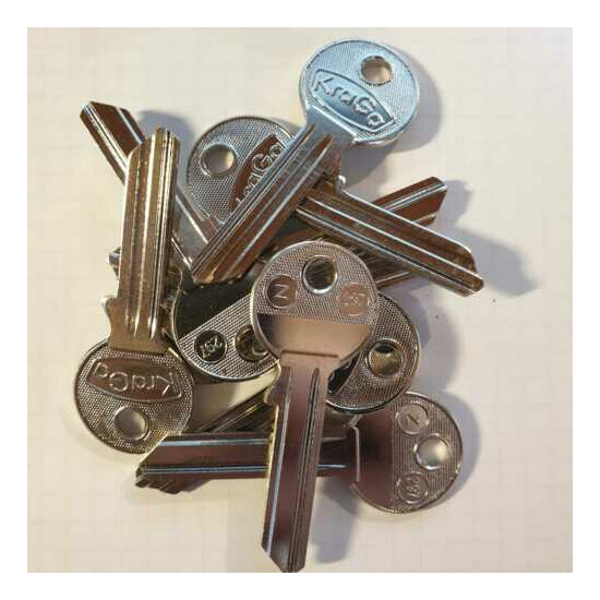 10x for Ces Locking System Blank Sonderprofil Keyblank Kraga Z297 image {1}
