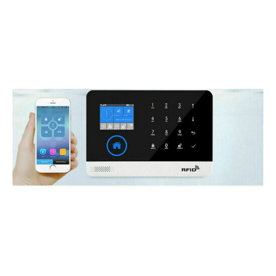 Tuya WiFi+GSM Wireless Smart Home/Office Security Burglar Alarm Siren System Kit image {4}