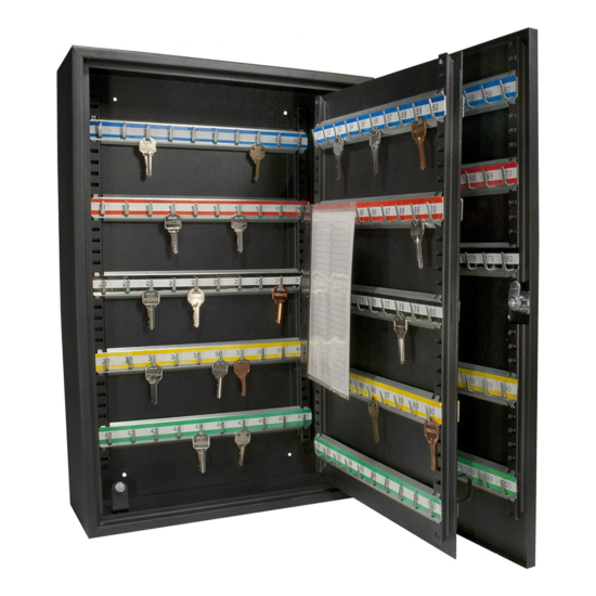Big Large Key Safe Hooks Lock Box Cabinet Rack Holder Storage Wall Mount Log image {2}