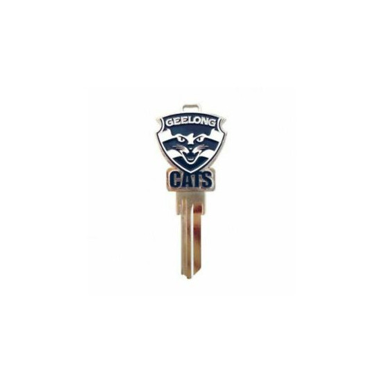 AFL Geelong Cats House Key Blank - Collectable - AFL 3D Key LW4  image {1}