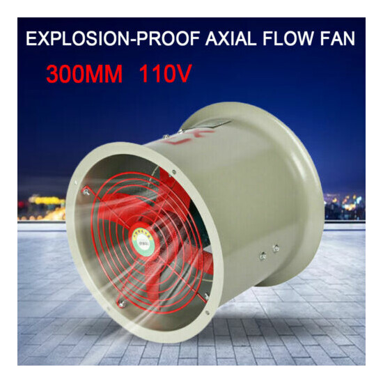 CBF-300 / CBF-400 Explosion-proof Axial Flow Fan Cast Aluminium Fan Blade Design image {3}