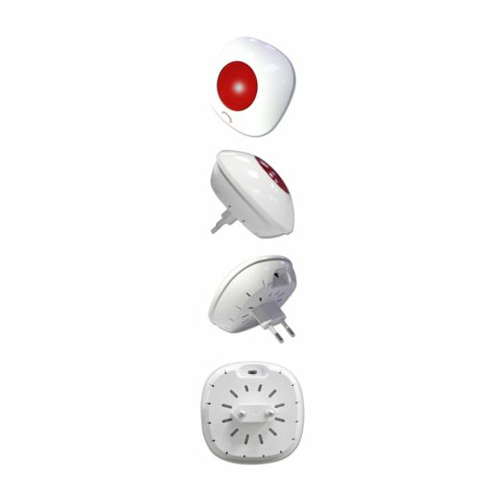Strobe Siren Alarm Wireless/Remote With Unique Tiny Design Multi-Functional Used image {6}